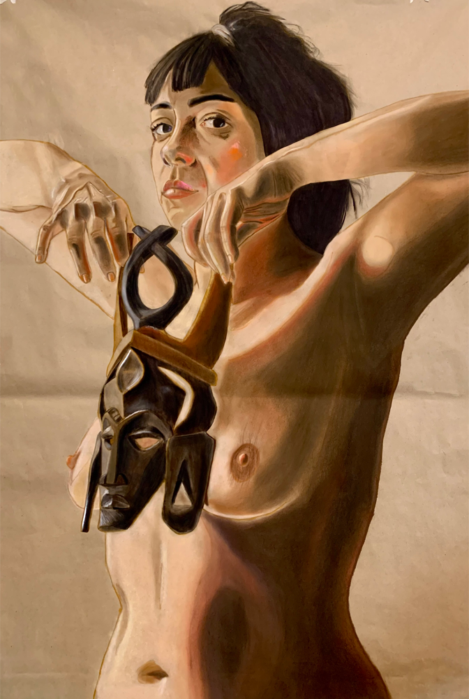 Figure with Mask