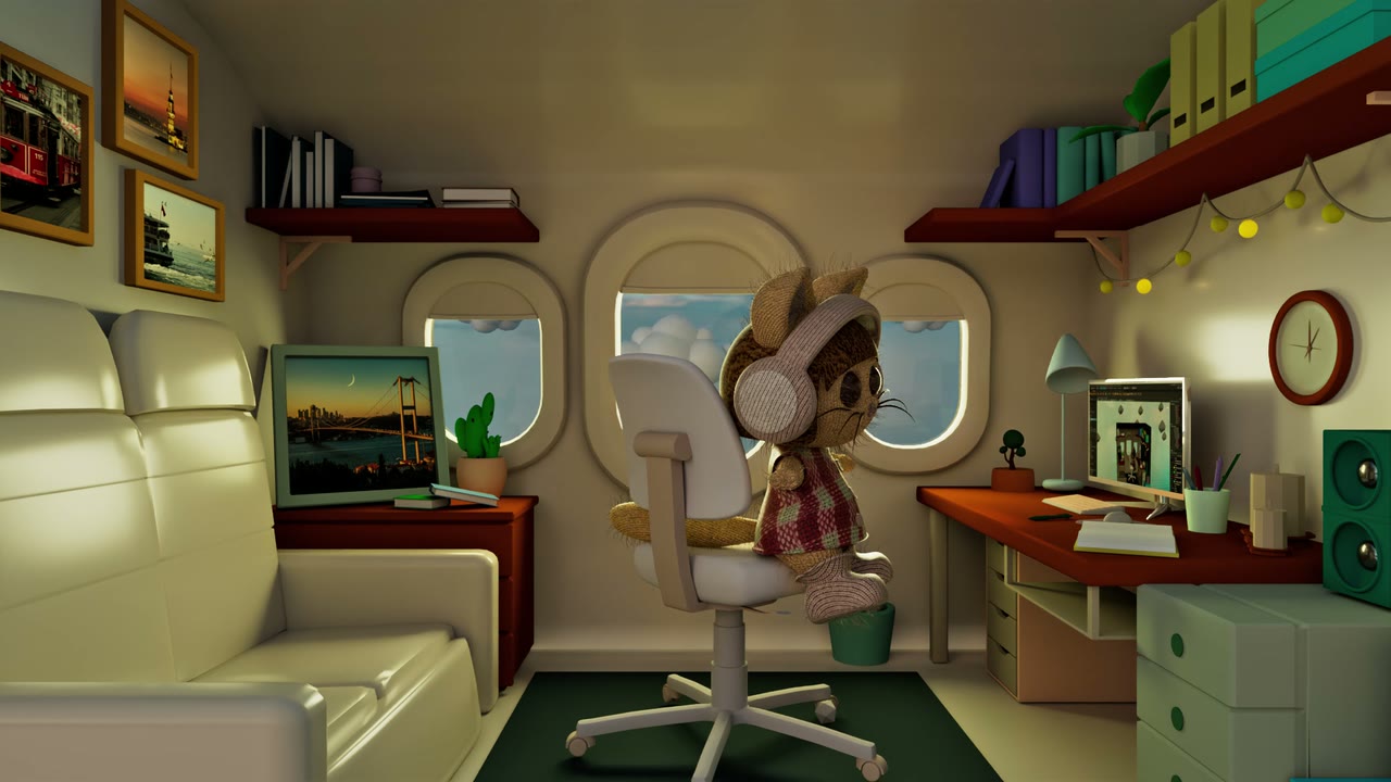 Infinite Journey — Plane Interior